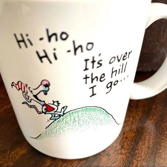 Shoebox Greetings “over the hill I go” coffee mug - Picture 5 of 14